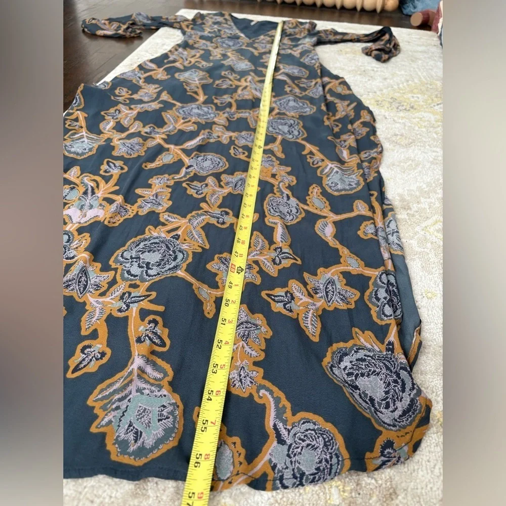 Free People Maxi Dress Floral Paisley Print